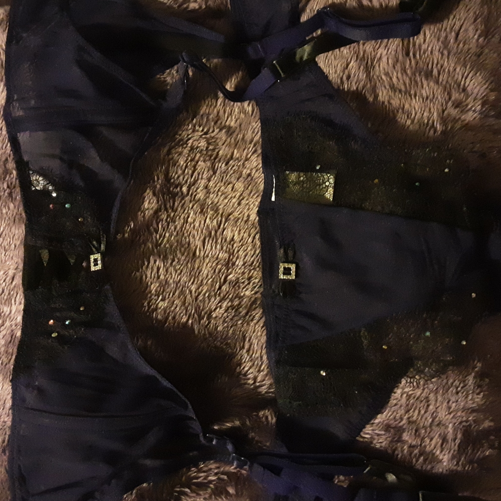 Vintage   garter & Matching  Thong